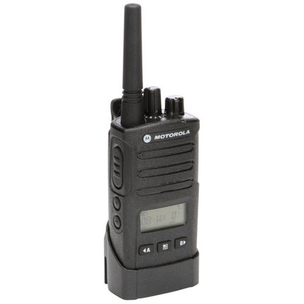 Motorola RMU2080d Radio bidireccional para negocios con pantalla y batería litio