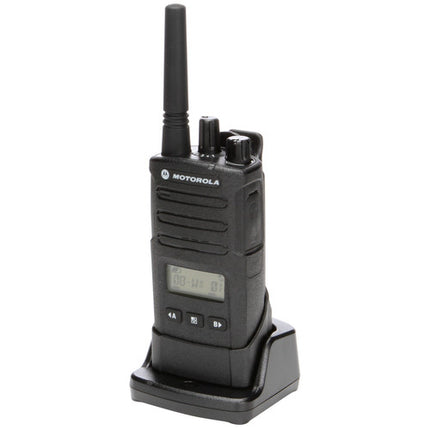 Motorola RMU2080d Radio bidireccional para negocios con pantalla y batería litio