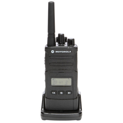 Motorola RMU2080d Radio bidireccional para negocios con pantalla y batería litio