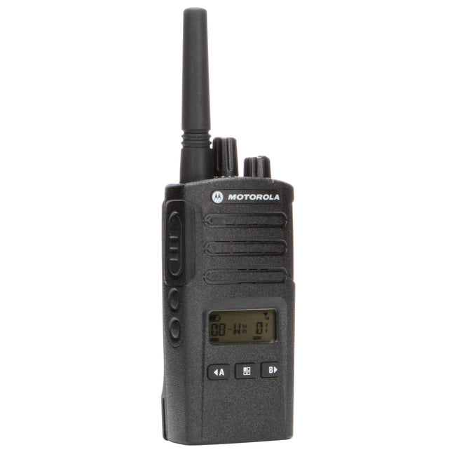 Motorola RMU2080d Radio bidireccional para negocios con pantalla y batería litio