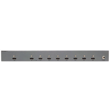 Gefen UHD 4K 600 MHz Divisor HDMI 1x8 con soporte HDR 60 Hz 4:4:4 y cable bloqueante
