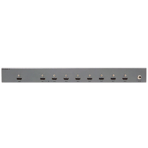 Gefen UHD 4K 600 MHz Divisor HDMI 1x8 con soporte HDR 60 Hz 4:4:4 y cable bloqueante