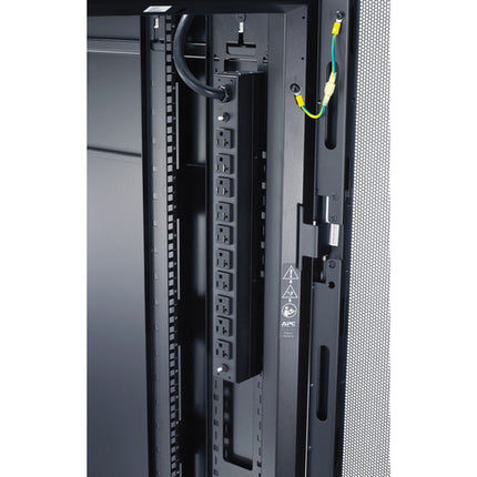 APC PDU para rack 1 RU 10 tomas 120V 30A 2.88kVA montaje