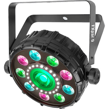 CHAUVET DJ FXpar 9 Luz LED Multi Efectos con 25° Ángulo y Soporte