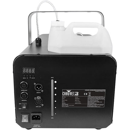 CHAUVET DJ SM250 Máquina de Nieve con DMX Pantalla Digital y Control Remoto Cableado