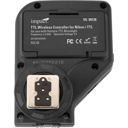 Impact Venture Controlador Inalámbrico para Nikon 328' Alcance 9 Canales 3 Grupos