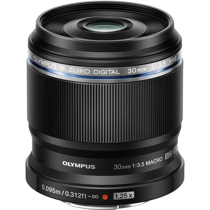 Olympus M.Zuiko Digital ED 30mm f3.5 Lente Macro Micro Cuatro Tercios 1.25x Magnificación