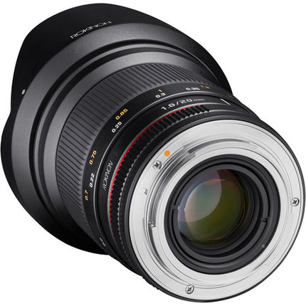Rokinon 20mm f1.8 ED AS UMC Objetivo para Canon EF Montura EF Formato Full Frame