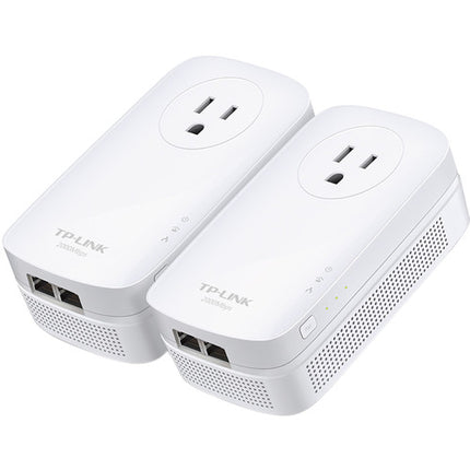 TP-Link AV2000 Kit Adaptadores Powerline 2 Puertos Gigabit 600m 2m Cable Ethernet
