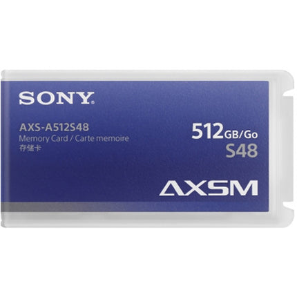Sony 512GB AXS Tarjeta de Memoria Serie A Velocidad de Escritura 4.8 Gb/s
