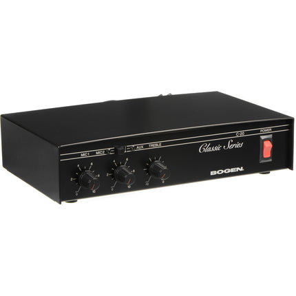 Bogen Classic Series C20 Amplificador de Audio 20W para Altavoces 4 8 16 Ohmios