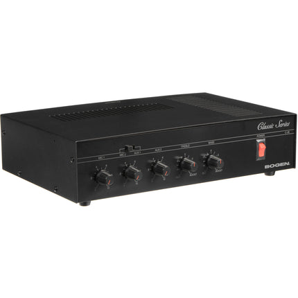 Bogen C35 Amplificador de Sonido 35W 4 Entradas 25 y 70V