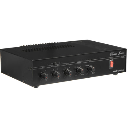 Bogen C100 Amplificador de Sonido Público 100W 4 Entradas 25V 70V