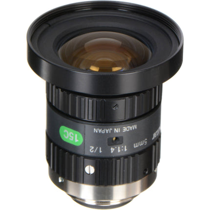 Computar C-Mount 5mm Objetivo Fijo 1/2" 1.5MP Iris Manual