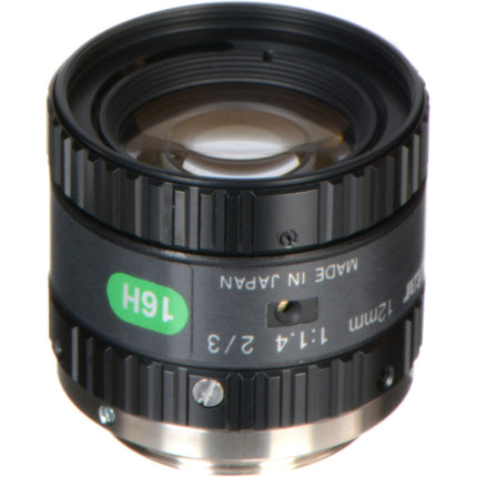 Computar M1214-MP2 Lente Fijo 12mm C-Mount para Sensores 2 Tercios