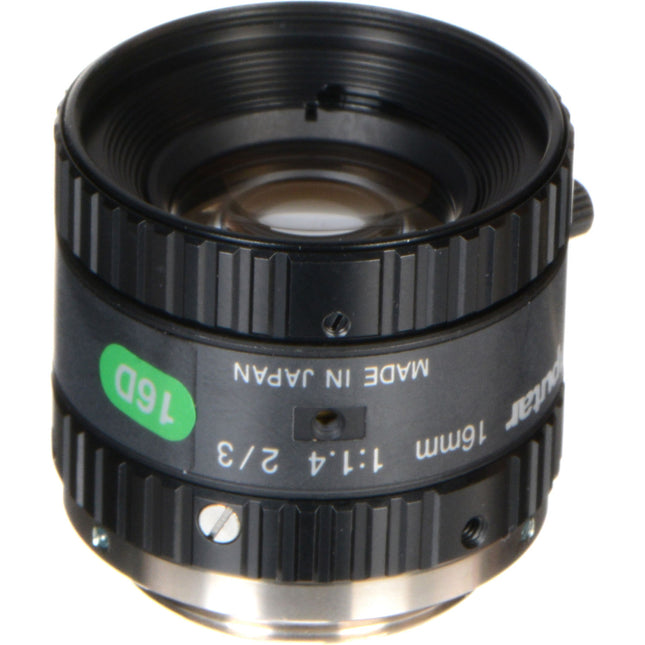 Computar M1614-MP2 lente fijo 16mm C Mount foco manual bloqueo