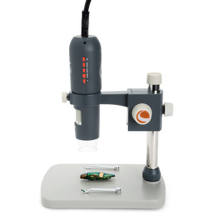 Celestron MicroDirect Microscopio Digital HD 3.5MP 10-220x con HDMI y Stand