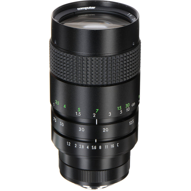 Computar C-Mount lente varifocal 12.5-75mm f/1.2-16 para cámaras 2/3"