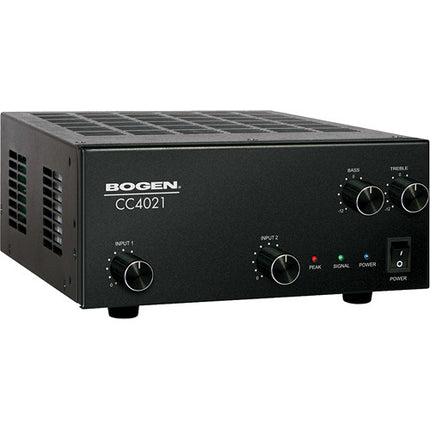 Bogen CC4021 Mezclador Amplificador 2 Canales 40W Eq Graves Agudos