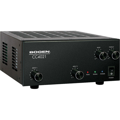 Bogen CC4021 Mezclador Amplificador 2 Canales 40W Eq Graves Agudos