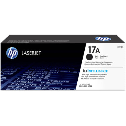 Cartucho de tóner negro original HP 17A para LaserJet Pro 1600 páginas