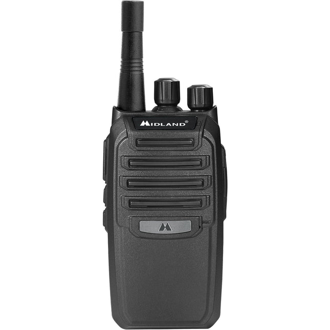 Midland BizTalk BR200 Radio UHF para Negocios 2 Watts 16 Canales 21 Horas batería