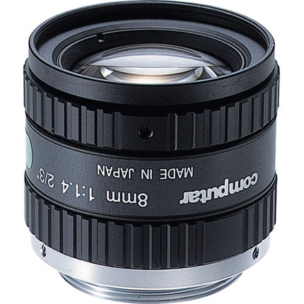 Computar M0814-MP2 Lente Fijo 8mm para Montura C con Enfoque Manual