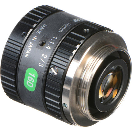 Computar M1614-MP2 lente fijo 16mm C Mount foco manual bloqueo