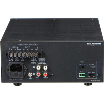Bogen CC4021 Mezclador Amplificador 2 Canales 40W Eq Graves Agudos