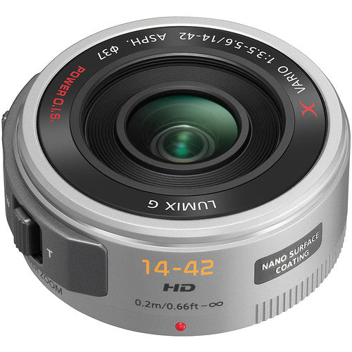 Panasonic LUMIX G X Vario PZ 14-42mm f3.5-5.6 lente estabilizador óptico y zoom retráctil