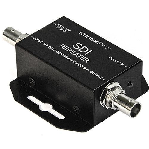 KanexPro Repetidor 3G-SDI con EQ y Reclocking extiende señal hasta 328 ft