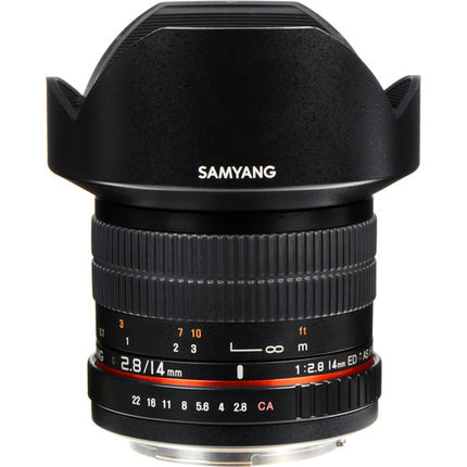 Samyang 14mm f/2.8 ED AS IF UMC Lente Canon EF Gran Angular f/2.8-22