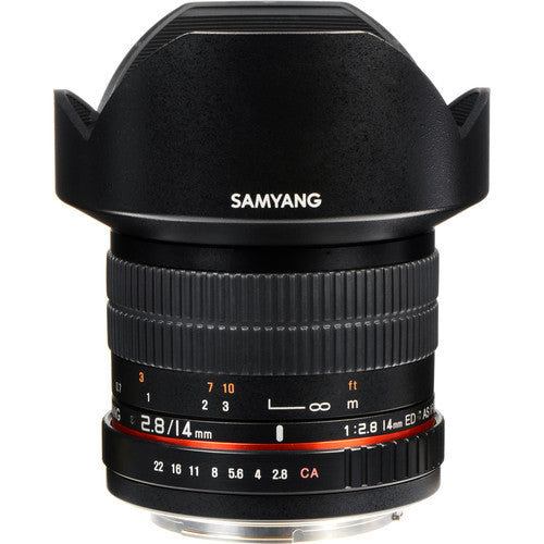 Samyang 14mm f/2.8 ED AS IF UMC Lente Canon EF Gran Angular f/2.8-22