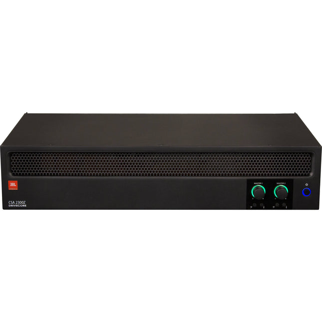 JBL CSA 2300Z Amplificador Dual Canal 300W Salida 100V con Kit Rack