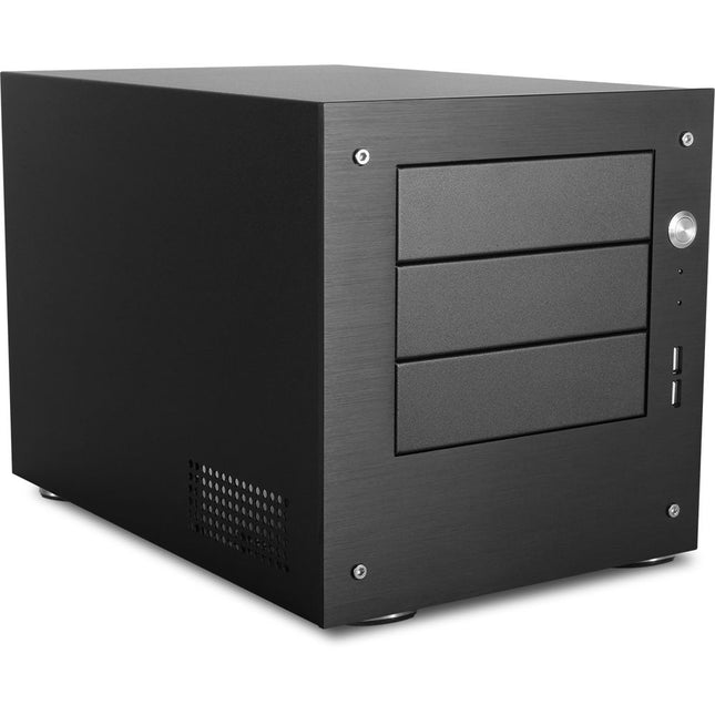 iStarUSA Torre Mini-ITX Negra 3 Bahías 5.25 con Placa Frontal