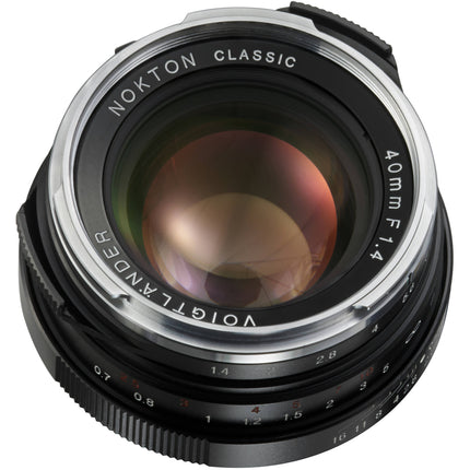 Voigtlander Nokton Classic 40mm f1.4 SC Lente Manual Leica M Montura