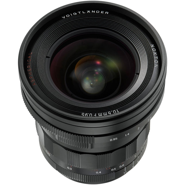 Voigtlander Nokton 10.5mm f0.95 Objetivo Micro Cuatro Tercios 21mm Apertura Manual