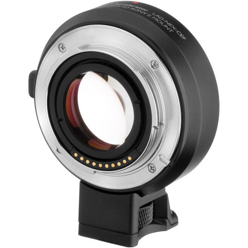 Vello Accelerator Adaptador de Montura Canon EF a Sony E con Aumento f 1 y Ángulo 0.71x