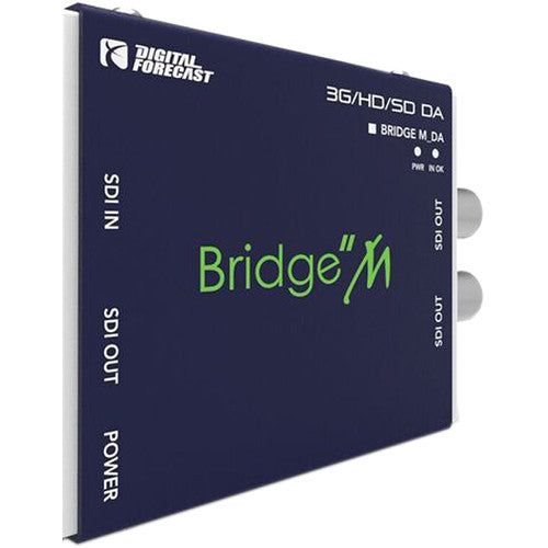 DIGITAL FORECAST Bridge Micro Amplificador de Distribución de Video 1 x 3 3G HD SD-SDI