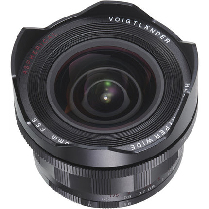Voigtlander Heliar-Hyper Wide 10mm f/5.6 Asférico objetivo Leica M con tapa y enfoque manual
