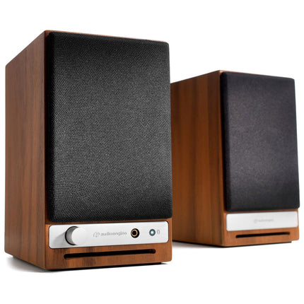 Audioengine HD3 Sistema de Altavoces Bluetooth 15W Pareja Nogal