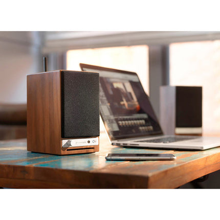 Audioengine HD3 Sistema de Altavoces Bluetooth 15W Pareja Nogal