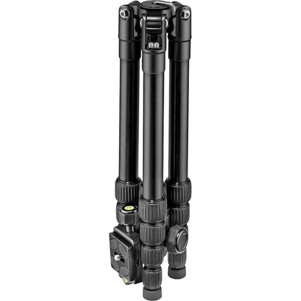 Manfrotto Element Small Tripode de Aluminio para Viaje Capacidad 4kg Altura 36 a 143 cm con Funda