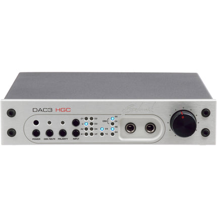 Benchmark DAC3-HGC Convertidor DAC y Preamplificador Estéreo con Amplificador de Auriculares HPA2 y Control Remoto
