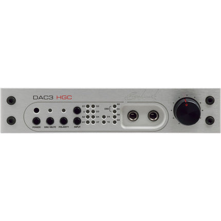 Benchmark DAC3-HGC Convertidor DAC y Preamplificador Estéreo con Amplificador de Auriculares HPA2 y Control Remoto
