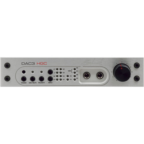 Benchmark DAC3-HGC Convertidor DAC y Preamplificador Estéreo con Amplificador de Auriculares HPA2 y Control Remoto