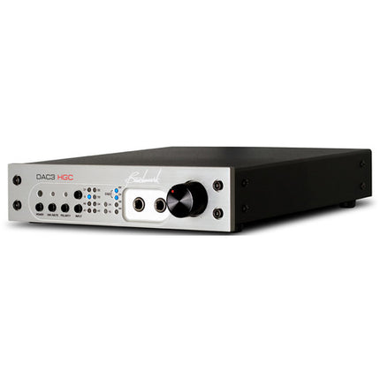 Benchmark DAC3-HGC Convertidor DAC y Preamplificador Estéreo con Amplificador de Auriculares HPA2 y Control Remoto