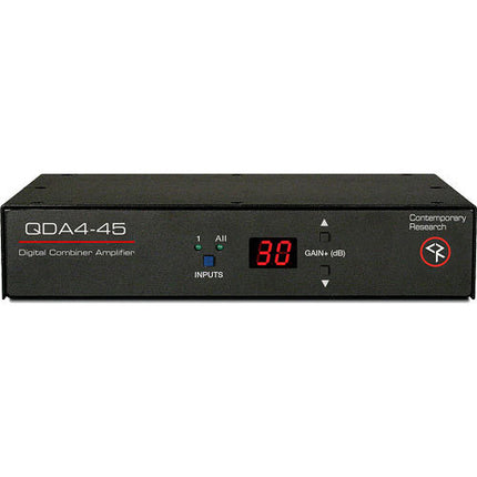 Contemporary Research QDA4-45 amplificador y combinador RF con fuente 12 VDC