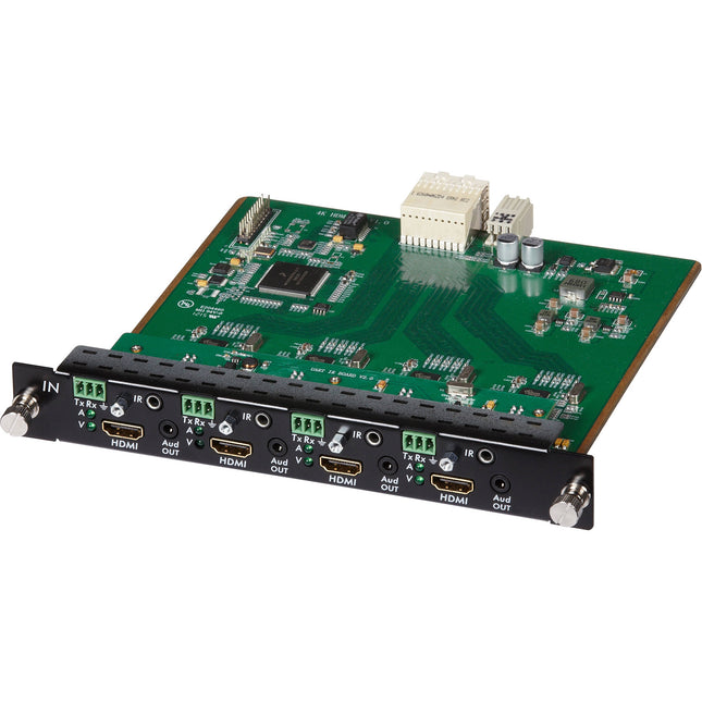 MuxLab Tarjeta de Entrada HDMI RS232 4 Canales 4K UHD para Matriz 16x16