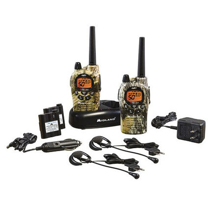Midland GXT1050VP4 Radio Compacta 2 Vías Alcance 36 Millas 50 Canales Pack Par